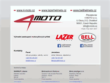 Tablet Screenshot of 4-moto.cz